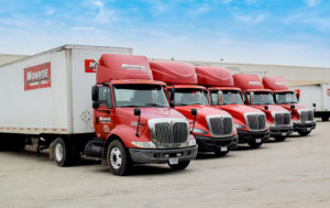 Monroe Transportation Semi Trucks Lineup